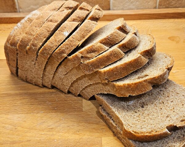 Brown Loaf Sliced