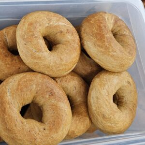 Bagels (plain) x 4